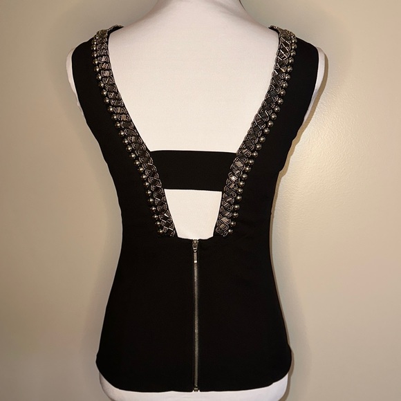 XOXO Sexy sleeveless embellished top size XS - Picture 2 of 9
